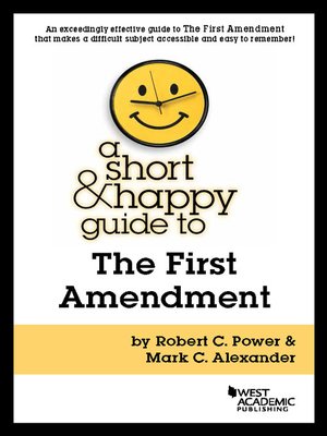 A Short and Happy Guide to the First Amendment - ebook